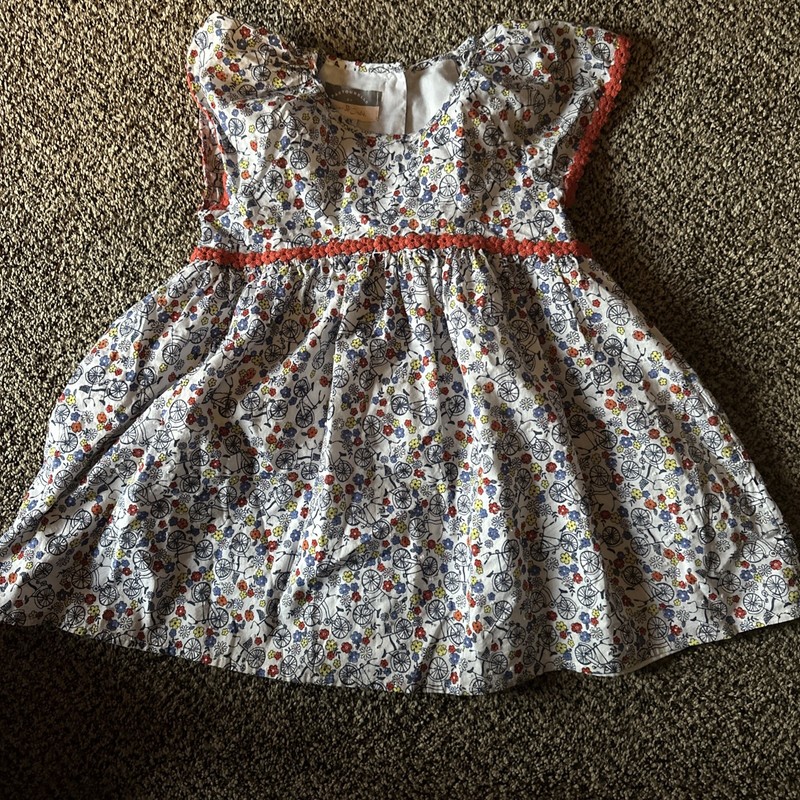 Pastourelle By Pippa And Jule Blue Floral Party Dress Girls Sz 6x