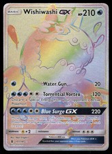 Wishiwashi GX (Segreto) 151/145 Holo Secret Raro Guardiani Rising Pokemon LP