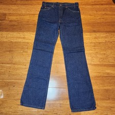 VTG 80s Levi’s 517 Jeans Mens Size Tag 36x36 Fits 36x35 Made In USA Orange Tab