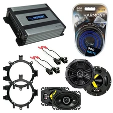 Fits Chevy Silverado Pickup 99-06 Speaker Upgrade Kicker DCS5 DSC46 & HA-A400.4