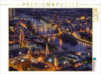 Calvendo Puzzle Frankfurt Am Main - Main River | 1000 Pieces, Finished Size 25.2