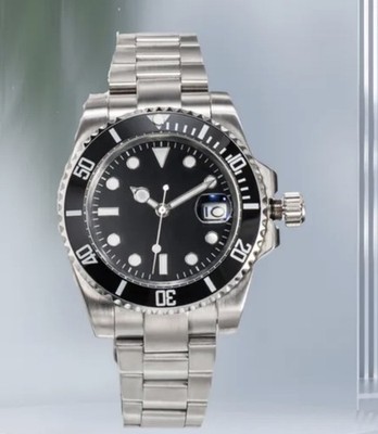 Custom 41 mm black submariner watch 