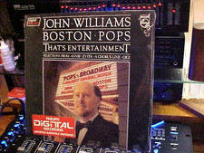 JOHN WILLIAMS LP Philips 1980's CLASSICAL Boston Pops ENTERTAINMENT  Sealed NOS
