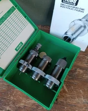 RCBS 38 Special Reloading Dies ~ 3-Die Set #18307 w/Box ~ SWC 38 SPL SASS