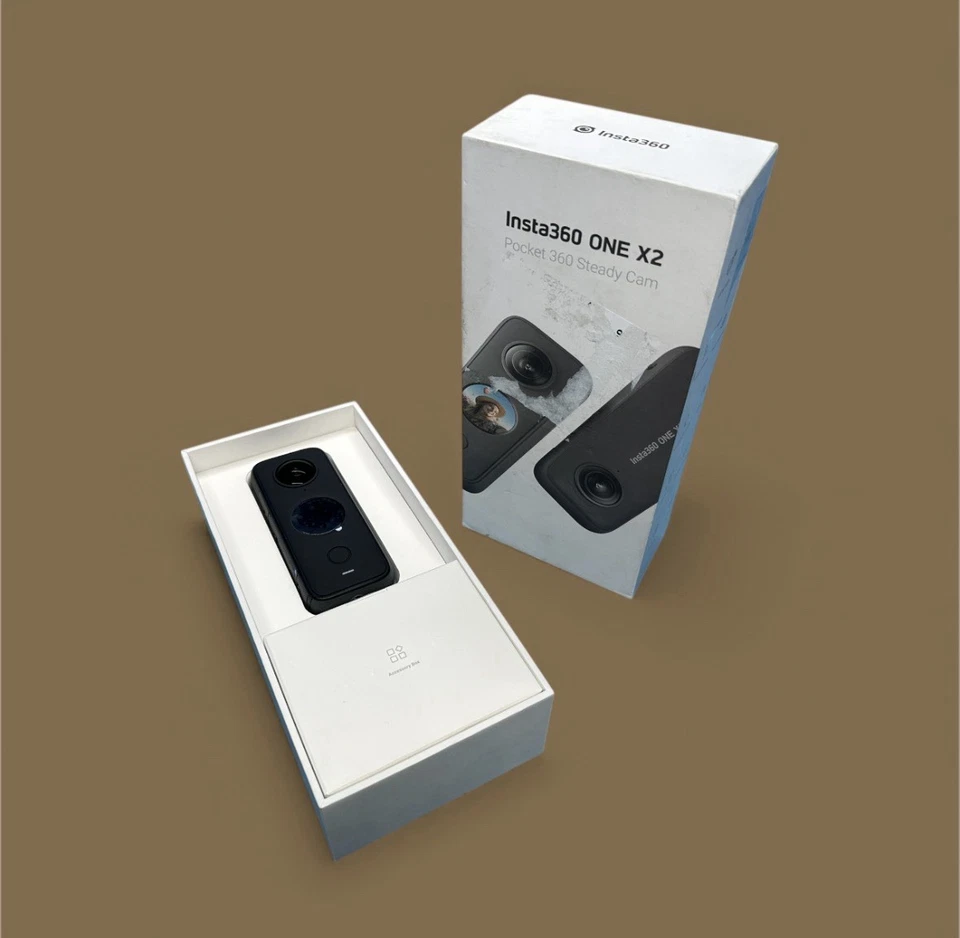 Insta360 ONE X2 Pocket 360 Steady Cam, Waterproof Action Camera - Image 2 of 4