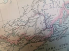 Civil War  Maps of the Mid-Atlantic and Gettysburg, Four Maps