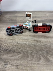 Lego Juniors Cars Lot From Set 10742 Lightning McQueen & Sheriff Retired