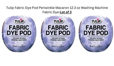 Tulip Fabric Dye Pod Periwinkle Macaron 12.3 oz Washing Machine Fabric Dye LOT 3