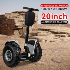 Freeboy Electric Scooter 48v 1200W For Adult 11"Off Road Fat Tires Fast Speed 0q