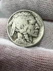 1924 D Full Date Part Horn Higher Grade Buffalo Nickel -  Better Date US Coin!