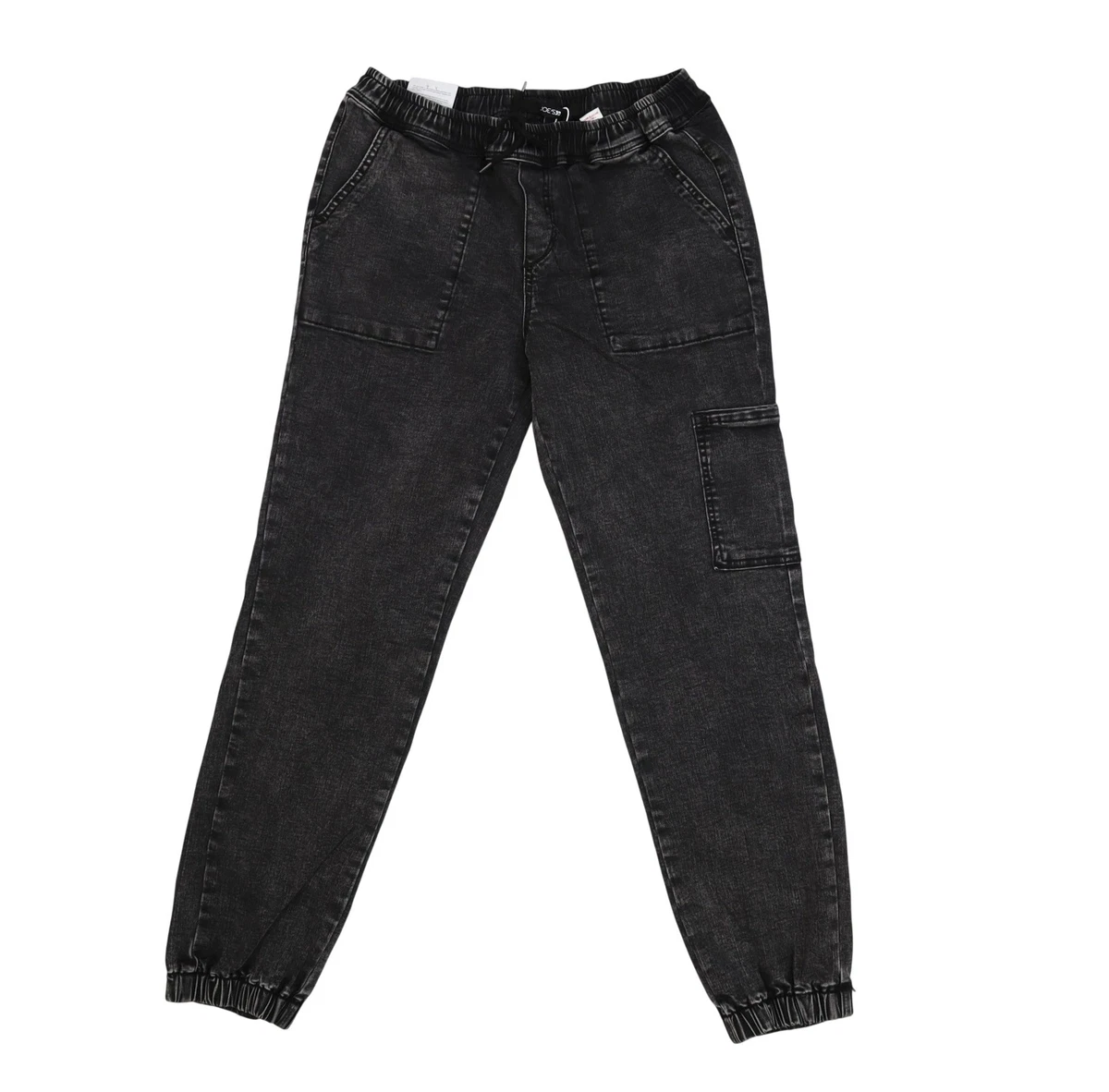 Joe\'s Jeans Charcoal and Black Men\'s Santo Oxfords Sz 10 Black Regular Size Joe main image 4