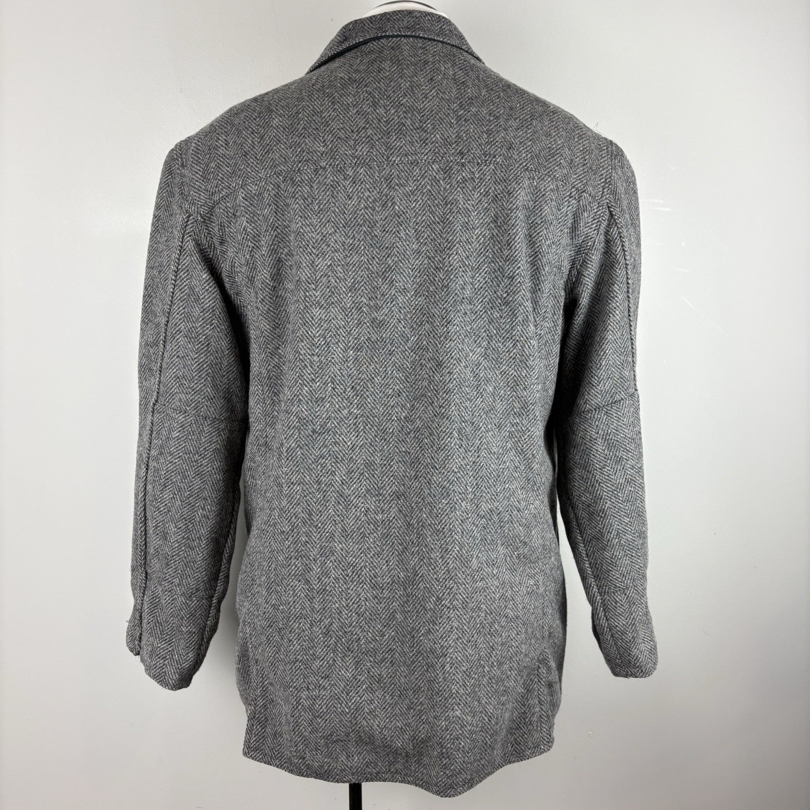 Schaefer Outfitter Large gray herringbone tweed w… - image 5