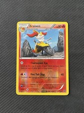 Braixen 25/146 Uncommon XY Pokemon Reverse Holo - LP