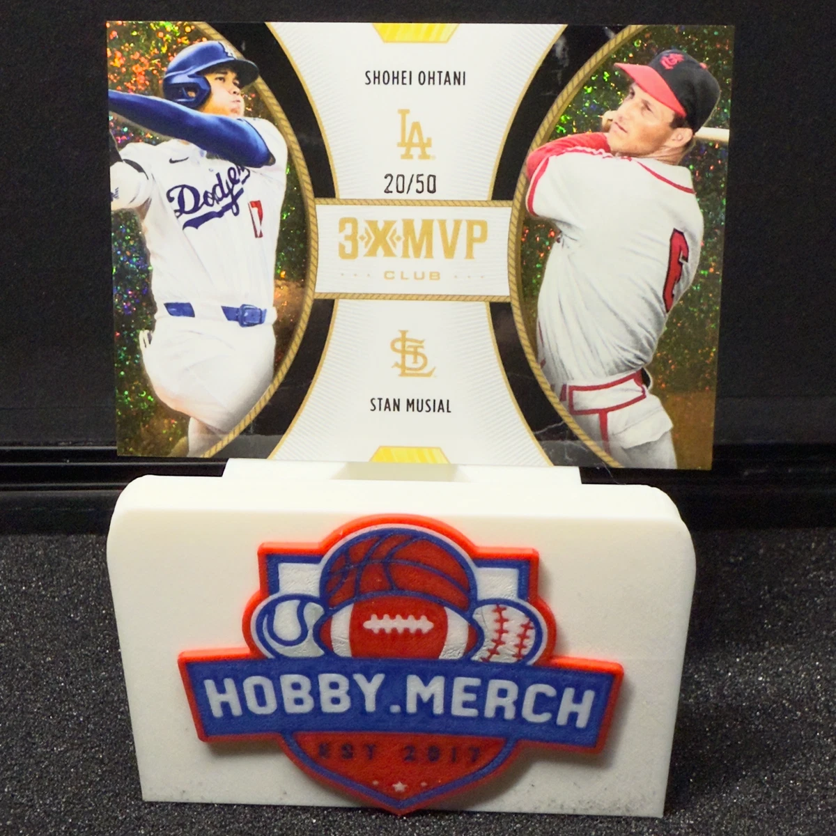 Topps Stan Musial Baseball Serial Numbered Sports Trading Cards