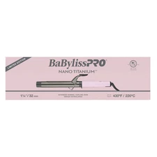 BaBylissPRO Limited Edition Pink Sugar Extended Barrel Curling Iron - 1.25"