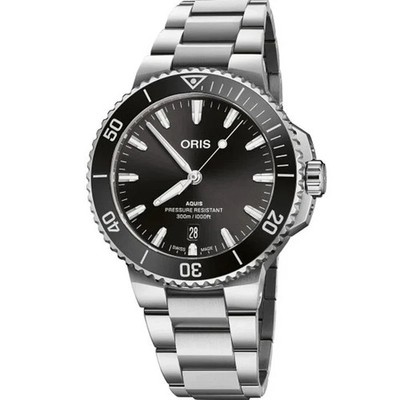 Oris Aquis Date 41.5mm Black Dial Men's Watch 01 733 7787 4154-07 8 22 04PEB