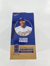 Salvador Perez Kansas City Royals 2015 WS Champs Series Bobblehead SGA 9/19/25
