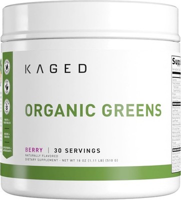 Kaged Outlive 100 Organic Greens Powder Nutritional Supplement 30 Serv (NEW)