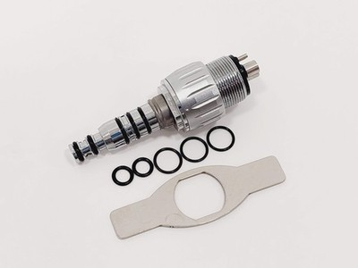 Kupplung Coupler passend für KaVo MULTIflex  465RN 4 Loch für Turbine ohne Licht