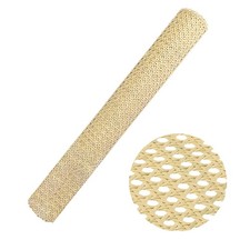 Cane Webbing,3.3ft x 20inch PE Rattan Cane Webbing Roll for Caning Projects S...