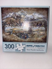LAST SUPPER 300 Piece Puzzle 18" X 24" Bits and Pieces