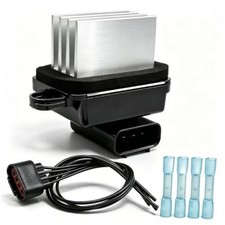 HVAC Heater Blower Motor Fan Resistor with Wiring Harness Compatible with