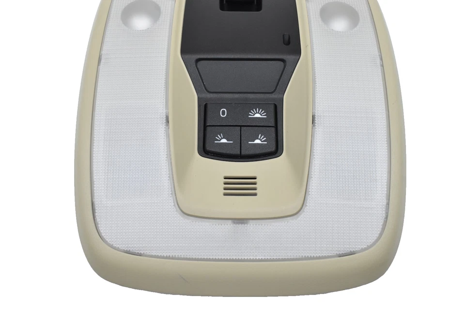 Volvo XC70 V70 2008-2013 consola superior beige domo luz mapa lámpara OEM 39861047 Foto 2 de 4