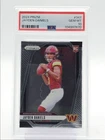 JAYDEN DANIELS 2024 PANINI PRIZM ROOKIE BASE COMMANDERS #10 RC PSA 10 Q3813