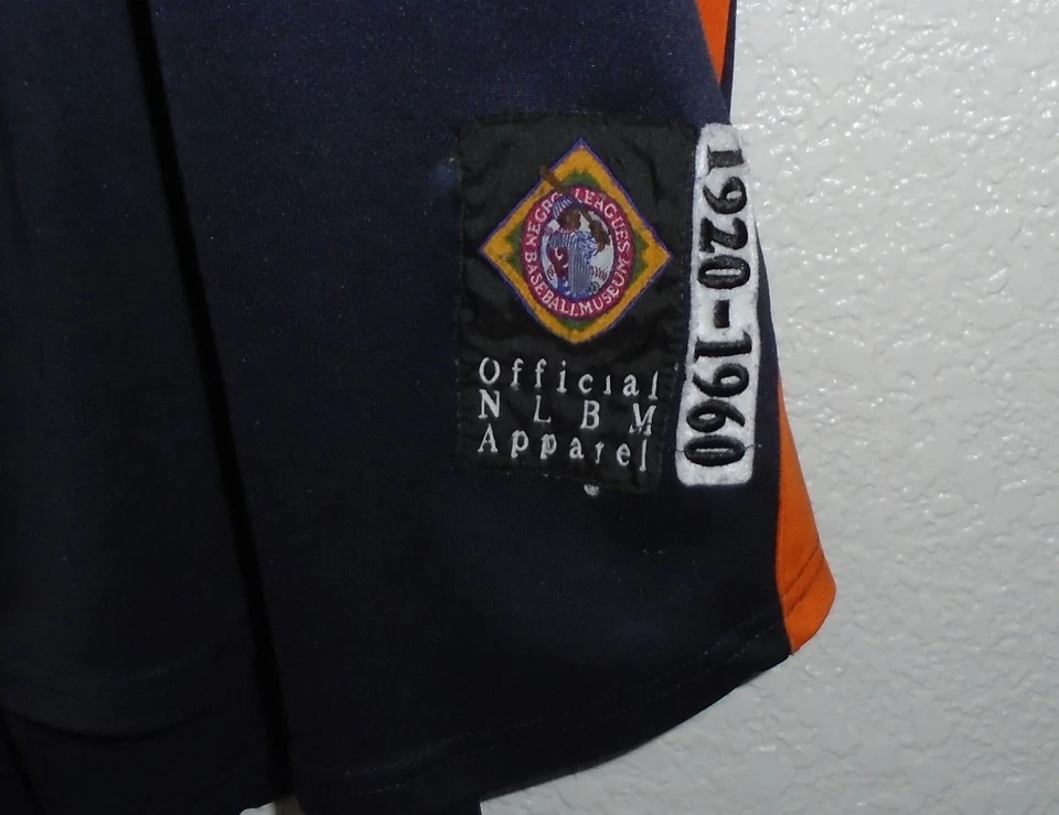 Винтажная мужская футболка Negro League бейсбол музей 2XL с нашитыми логотипами - Изображение 2 из 4