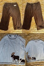 Janie And Jack Moose Corduroy Winter Set Long Sleeve 12-18months