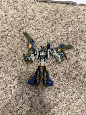 Transformers Energon - 2004 - 6'' Tall Figure Decepticon SLUGSLINGER Fighter Jet