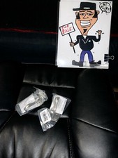 LIBERTY HARDWARE B42307J-C Swooping Coat  Hat Hook - Nickel 2 METAL NEW LOOK