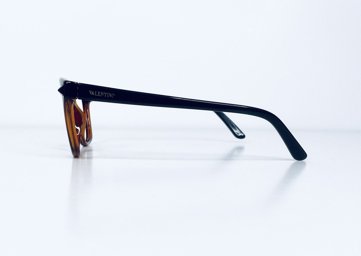 NEW VALENTINO VAL1209 CLEAR RED 52-17-140 EYEGLASSES VALENTINO FRAMES GLASSES + CASE BRAND NEW MODEL 1209 SIZE 52  main image 3