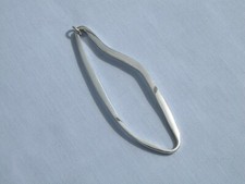 STUNNING LARGE MICHAEL KAY MODERNIST DESIGN SOLID STERLING SILVER PENDANT   