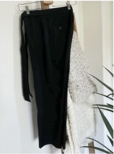 Banana Republic Straight Pants Avery Style Women s 2 Petite Black Belted