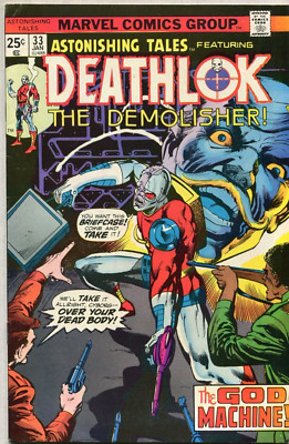 Astonishing Tales Featuring Deathlok 33 VF+ SA