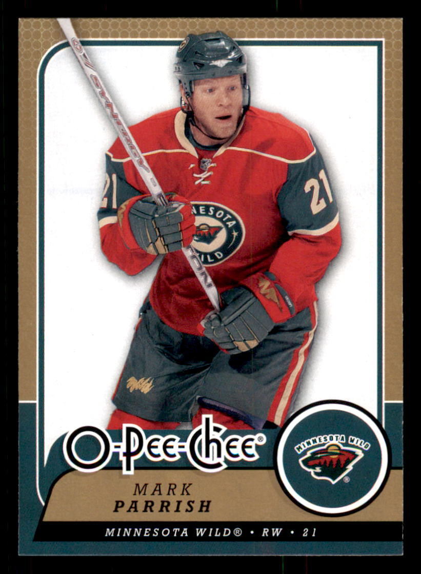 2008-09 O-Pee-Chee #142 Mark Parrish Minnesota Wild
