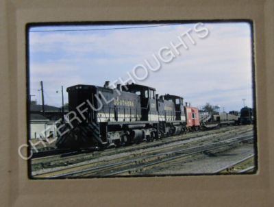 Original '70 Kodachrome Slide SOU Southern 2317 SW1500 Danville