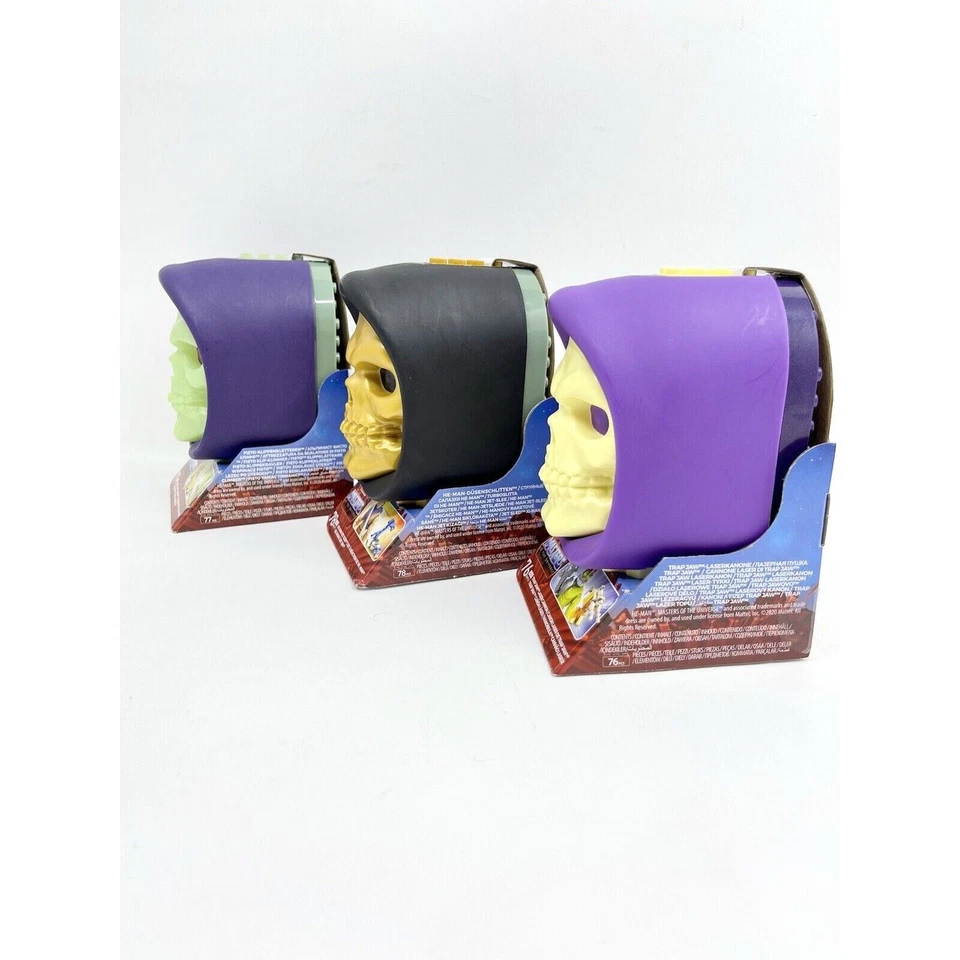 He Man Jaw Skull Masters Of The Universe Fisto Trap Jet Sled Skull Mega Construx Foto 3 de 4