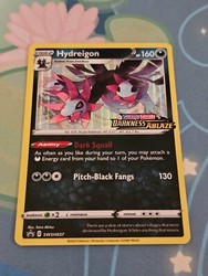 Hydreigon SWSH037 Prerelease Holo Promo - Darkness Ablaze