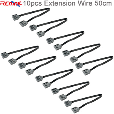 For 8886 MOC Technical Part Power Function Extension Wire Cable 500mm Pack of 10