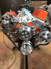 Small Block Chevy 305 327 350 400 Serpentine All Inclusive ALT/PS /LWP 8 Rib