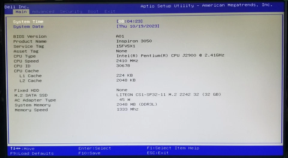 NEW DELL INSPIRON 3050 PENTIUM J2900 2.41GHz 2GB RAM 32GB SSD MICRO PC FACTORY - Image 3 of 4