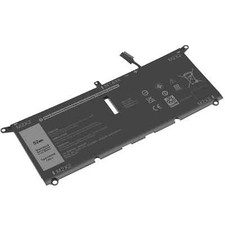 NEW DXGH8 Battery For Dell XPS 13 9370 9380 Series H754V 0H754V 52WH LOGO US