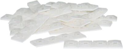100 Pieces Adhesive Cable Holder 1/2 inch Square cable management  30CV-12100