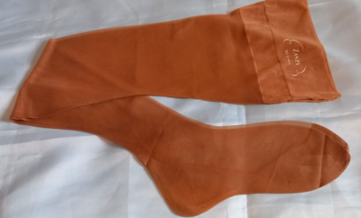 Calze di Nylon con riga Fully Fashioned e logo Cervin Tenue de Soirée