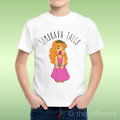 Maglietta Donna Con Stampa 'Sembrava Talco' - 100% Cotone Fiammato, Vestibilità Comfort - Foto 11