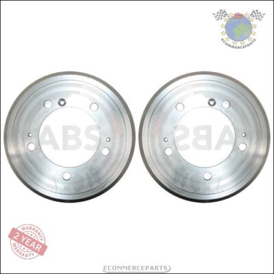 2x Bremstrommel Abs Hinterachse für OPEL MOVANO A RENAULT MASTER