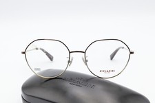 NEW COACH HC 5106 9339 Shiny Brown Gradient 54-18-140 Frames w/Coach Case