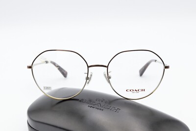 COACH HC 5106 9339 Shiny Brown Gradient 54-18-140 Frames w/Coach Case C267